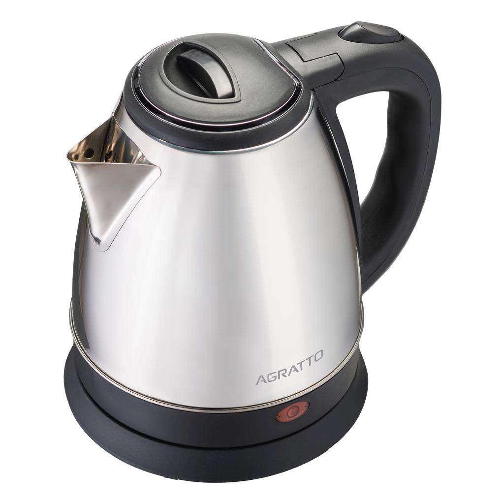 Encontraproduto.com.br - Chaleira Elétrica Agratto, Inox, 1.8 Litros - 784