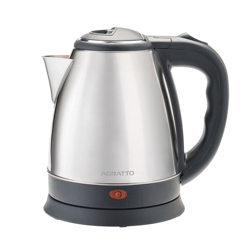 Encontraproduto.com.br - Chaleira Elétrica Agratto, Inox, 1.8 Litros - 784