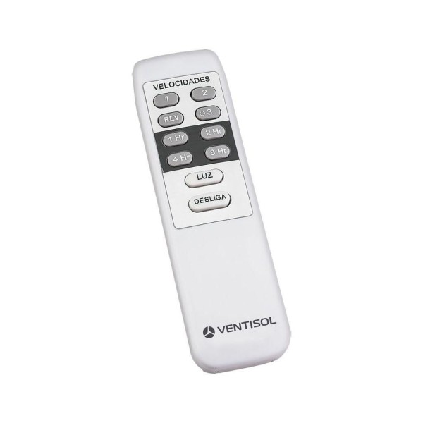 Encontraproduto.com.br - Ventilador de Teto Ventisol Flow com luminária LED 3 pás 220V 130W Branco