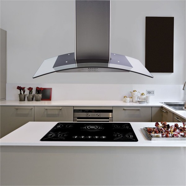 Encontraproduto.com.br - Coifa De Vidro Ilha 90cm Cvt90-01 127v Agratto