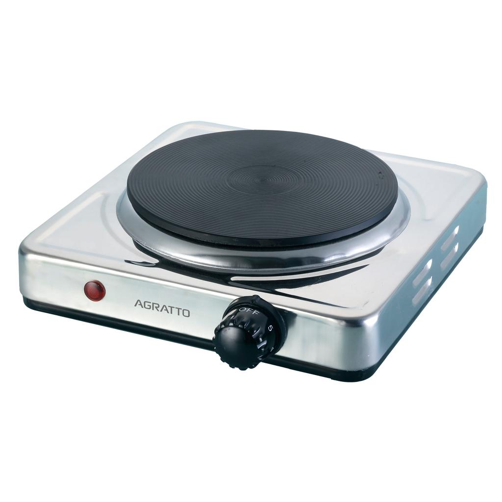 Encontraproduto.com.br - Fogão Elétrico de Mesa Agratto, 1 Boca, Inox - 7959