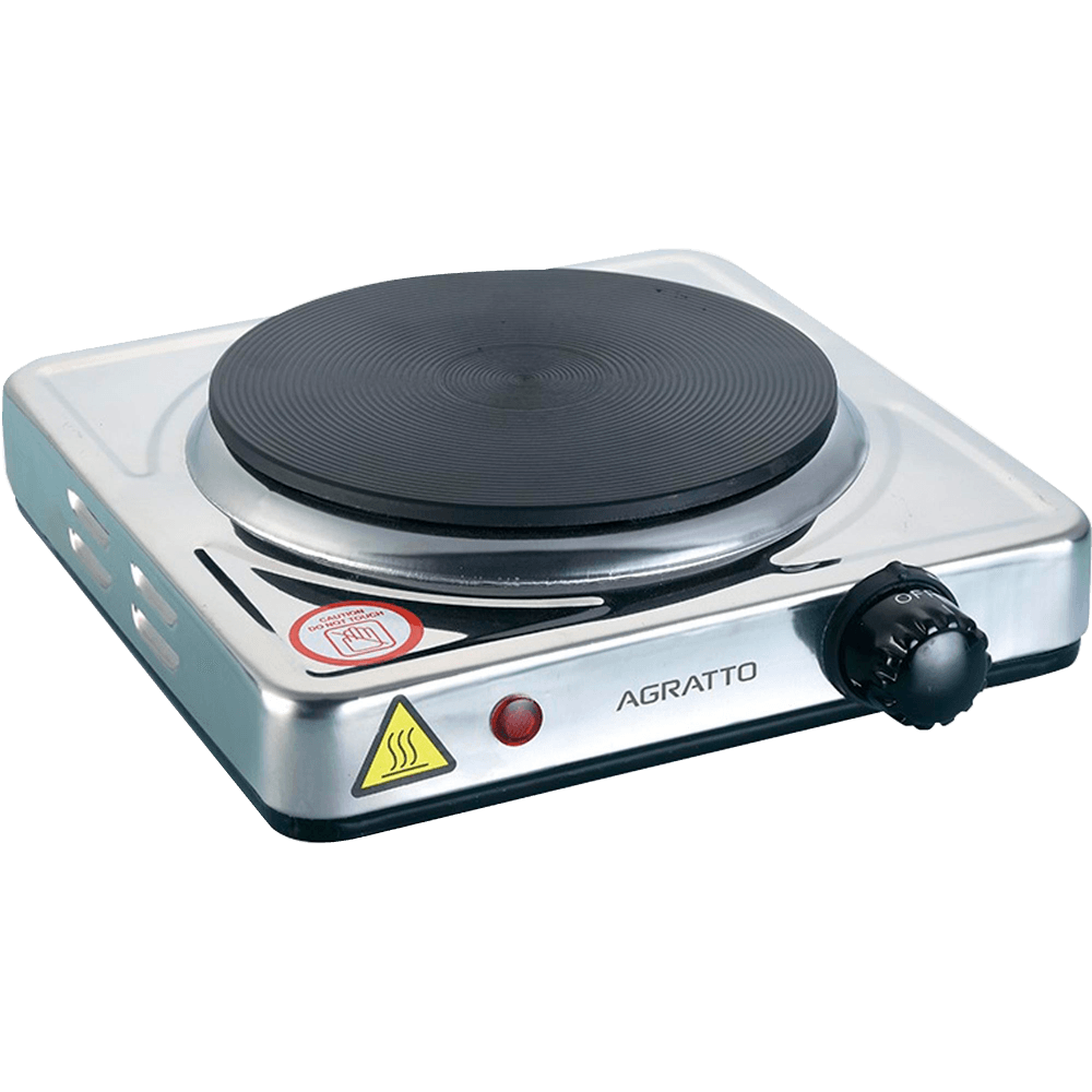 Encontraproduto.com.br - Fogão Elétrico de Mesa Agratto, 1 Boca, Inox - 7959