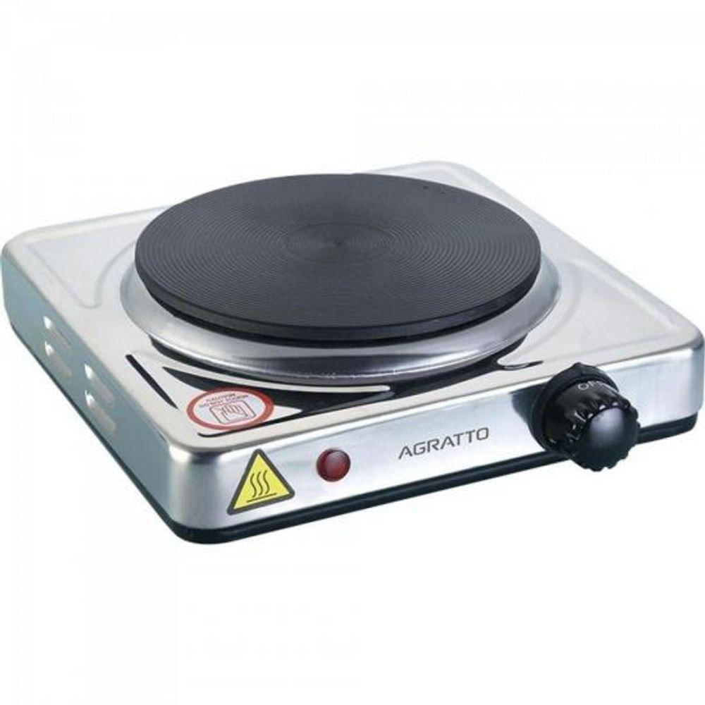 Encontraproduto.com.br - Fogão Elétrico de Mesa Agratto, 1 Boca, Inox - 7959