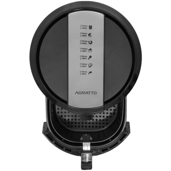 Encontraproduto.com.br - Fritadeira Supremma Preta Mecânica 6,2L 1800W 220V Agratto