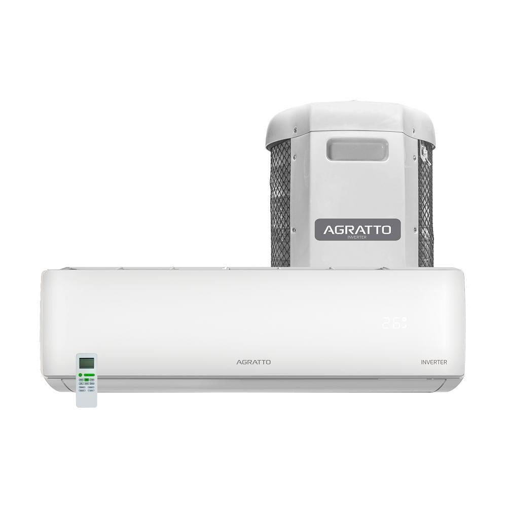 Encontraproduto.com.br - Ar Condicionado Split Hi Wall Inverter Agratto Liv Top 18000 BTU/h Quente e Frio LCST18QF-02I – 220 Volts