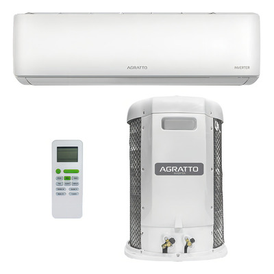 Encontraproduto.com.br - Ar Condicionado Split Inverter 24000 Btus Lcst24 Liv Top Branco Quente e Frio Agratto