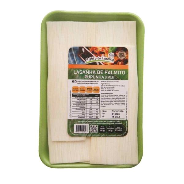 Encontraproduto.com.br - Palmito Pupunha Lasanha Palmito Da Fazenda 210 G