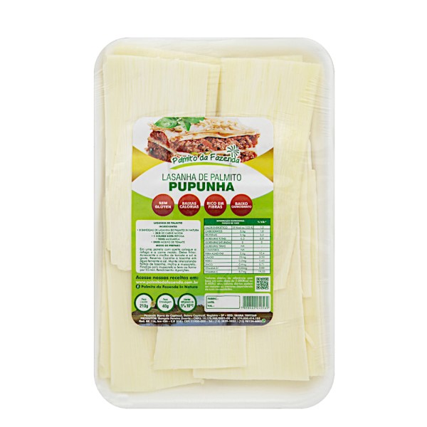Encontraproduto.com.br - Palmito Pupunha Lasanha Palmito Da Fazenda 210 G