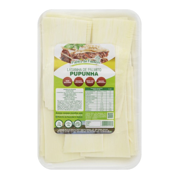 Encontraproduto.com.br - Palmito Pupunha Lasanha Palmito Da Fazenda 210 G