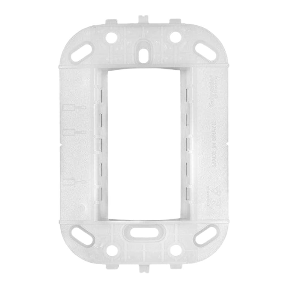 Encontraproduto.com.br - Suporte 4x2 Para 3 Módulos Decor – Schneider
