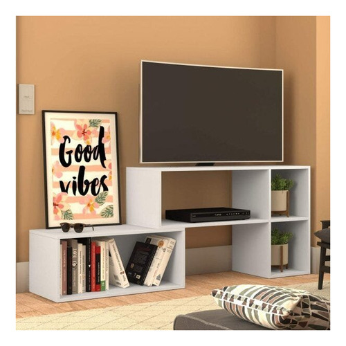 Rack Para Tv De 42 Polegadas Nova Mobile Branco