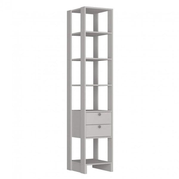 Encontraproduto.com.br - Estante Closet Yes 120cm com 5 Gavetas e 5 Nichos - Branco