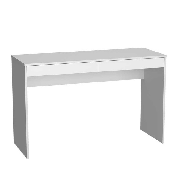 Encontraproduto.com.br - Escrivaninha Madri com 2 Gavetas Nova Mobile Branco