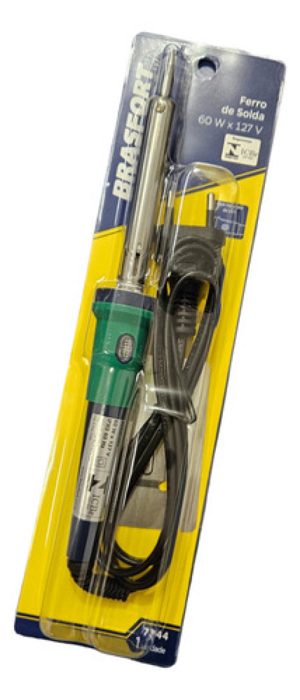 Ferro Solda Brasfort 60Wx127V Blister 7344