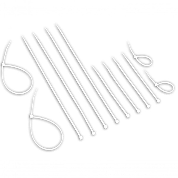 Encontraproduto.com.br - Abracadeira Nylon Brasfort 4,8mmx100mm Br 100pcs 7338