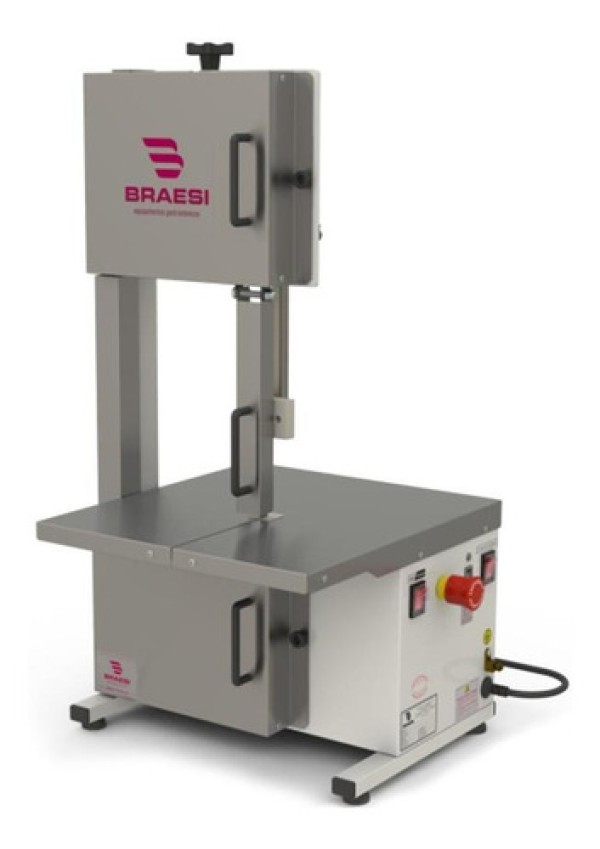 Mini Serra Fita Carne Semi-inox Mesa Fixa 1,78m Bsim-178 Plus - Braesi Bivolt Bivolt
