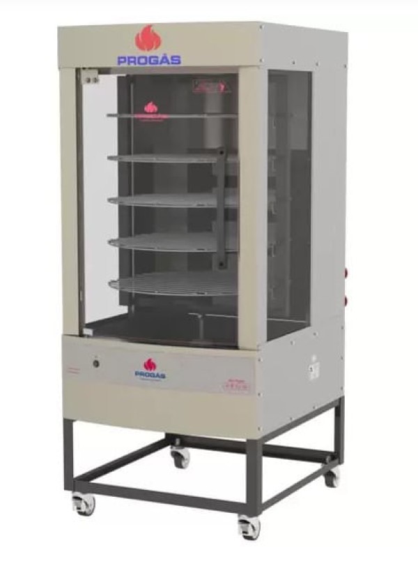 Forno Multiuso Giratório, a Gás, Progás 70Kg - PRP-242 G5 - Bivolt