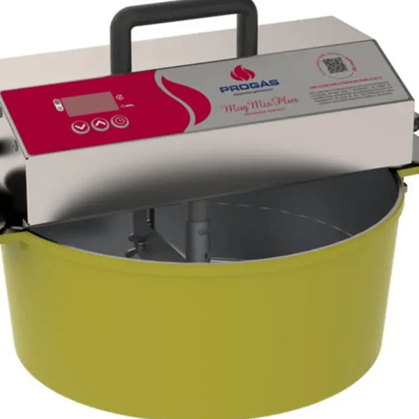 Encontraproduto.com.br - Misturador De Doces Progás 7 Litros Amarelo Bivolt Prmog-07 Plus Biv