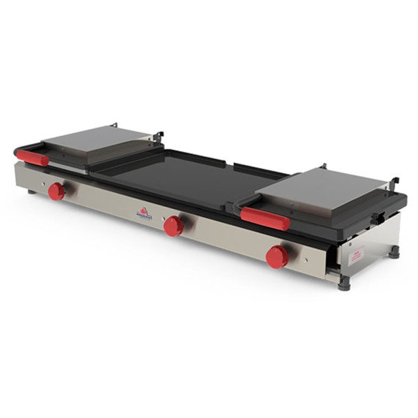 Encontraproduto.com.br - Sanduicheira A Gás PR-1100 G Style - Com 2 Prensas e Gás Baixa Pressão Em Aço Inox Escovado -  Progás