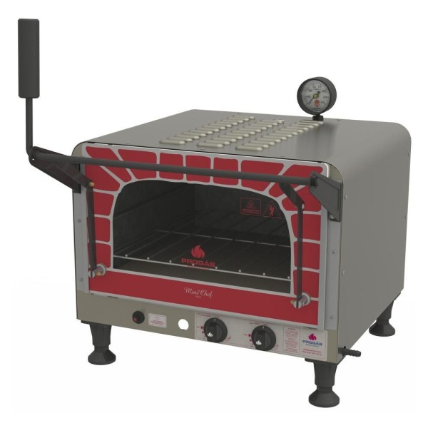 Forno Refratário A Gás Progás Mini Chef Prp-400g Style G2