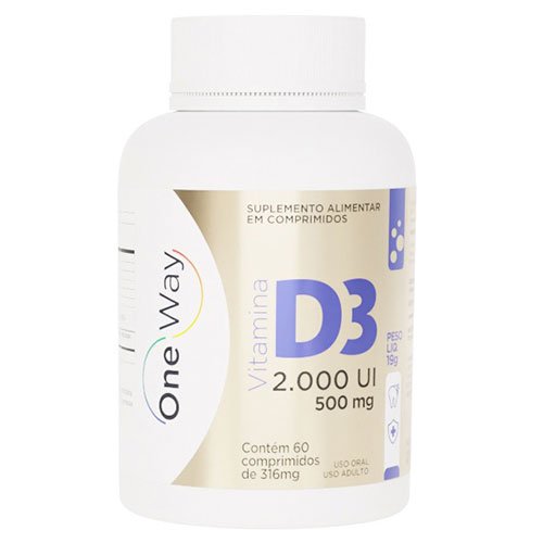 Encontraproduto.com.br - Vitamina D3 2000iu Fortlife 60 Cápsulas
