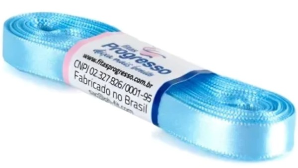 Encontraproduto.com.br - Fita De Cetim N1 Mimosa Azul Claro 10m