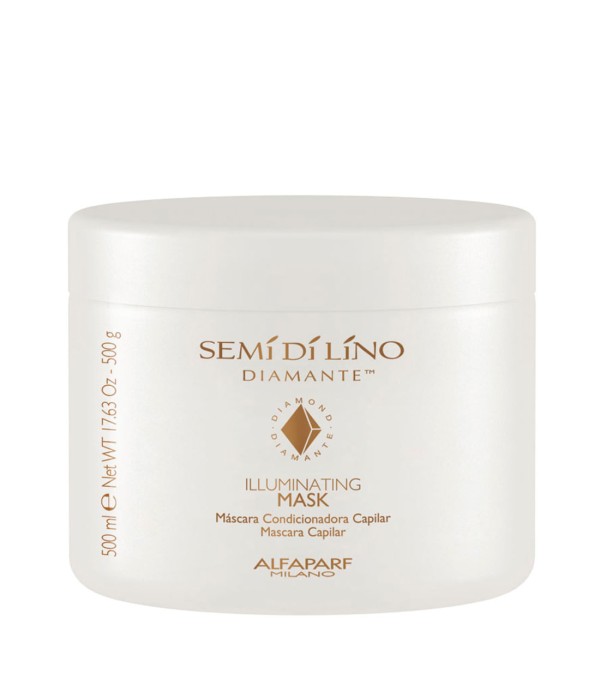 Alfaparf Semi Di Lino Diamante Illuminating - Máscara Capilar 500g