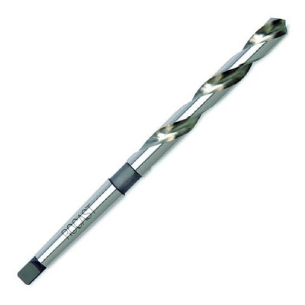 Encontraproduto.com.br - Broca Helicoidal com Haste Cônica em Aço Rápido (HSS) 12,00mm Ref. 345 Rocast 07,0001