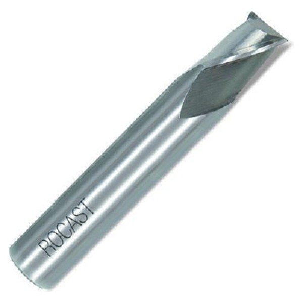 Fresa de Topo com Haste Cilíndrica em Metal Duro Inteiriça - 2 Cortes (MD) - 20,00mm Rocast 23,0024