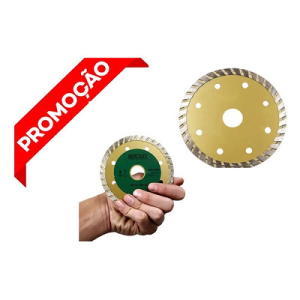 Encontraproduto.com.br - Disco Diamantado Segmentado - 110 x 20mm - Ref. SEGMENTADO Rocast 34,0002