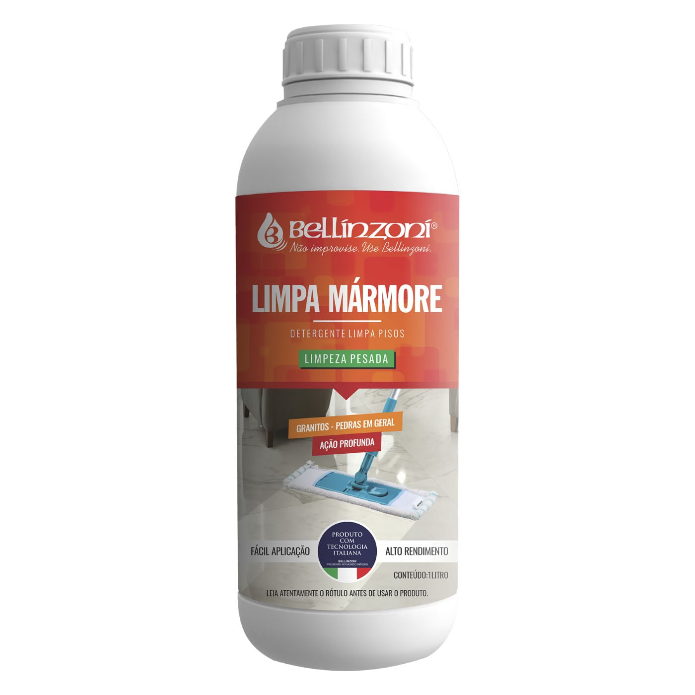Encontraproduto.com.br - Limpeza Pós Obra Limpa Mármore Bellinzoni Limpesa Pesada 1L