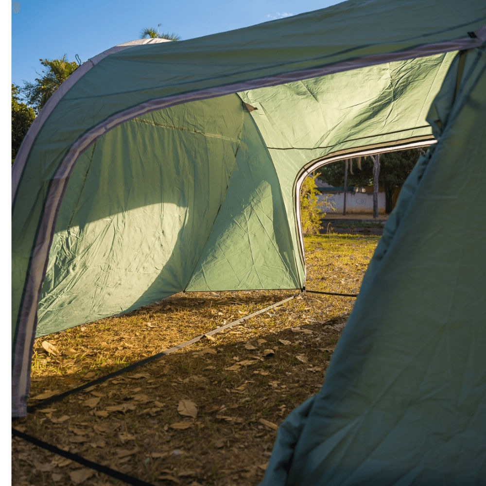 Encontraproduto.com.br - Barraca de camping Guepardo Zeus 6 pessoas com avancê fechado e coluna dágua de 2500mm