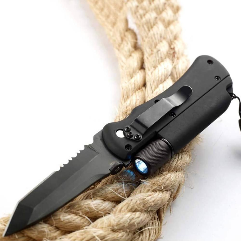 Encontraproduto.com.br - Canivete multifunção Guepardo Survival com pederneira