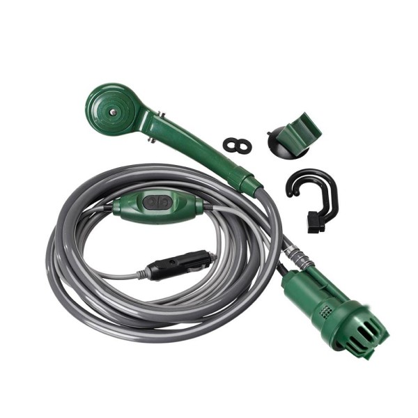 Encontraproduto.com.br - Chuveiro Portátil 12V Guepardo Camping Shower