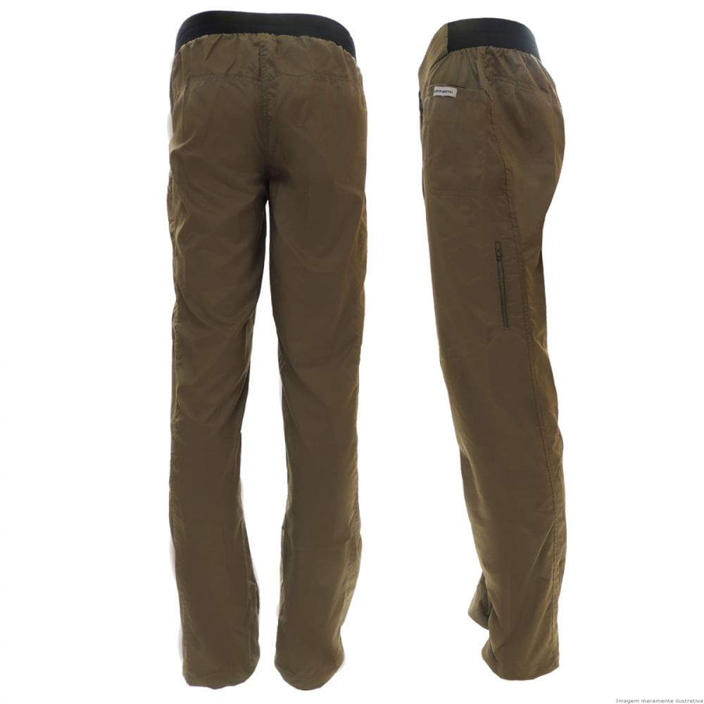 Calça Trek Fish Fem GG Caqui Guepardo