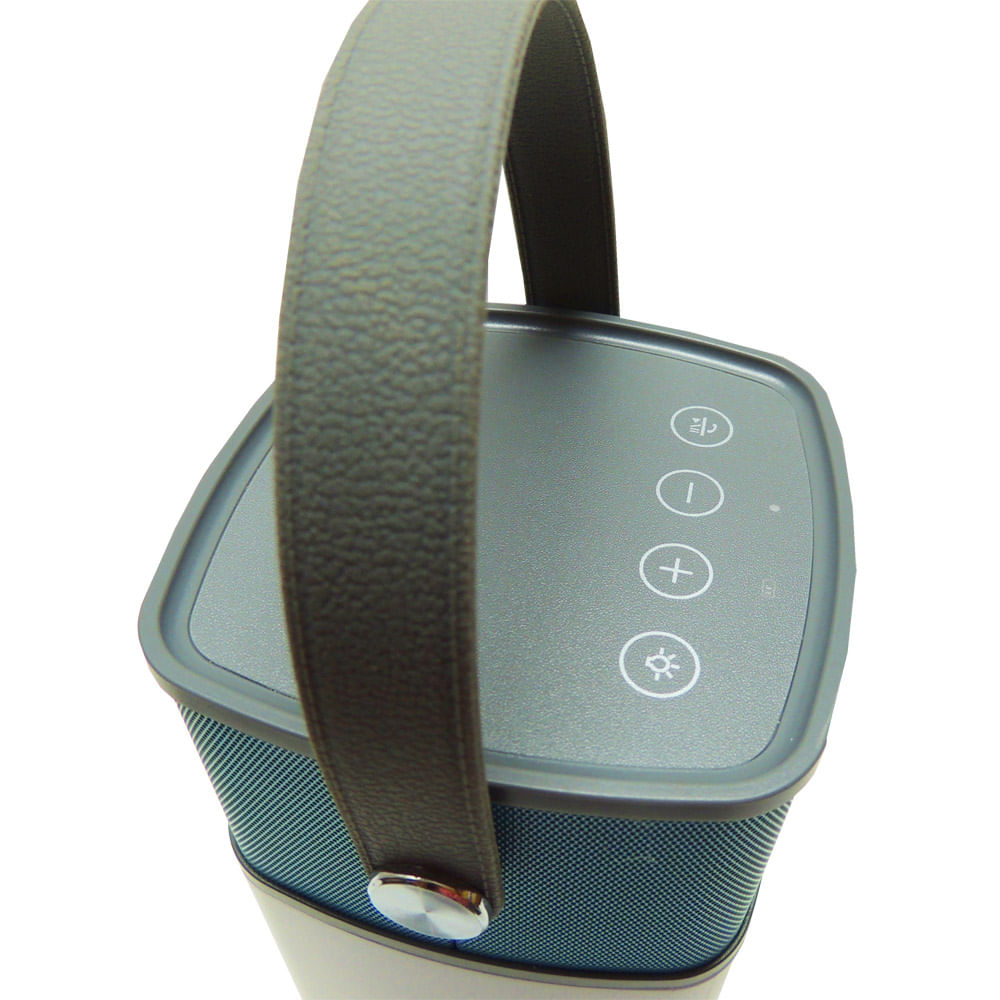 Encontraproduto.com.br - Lampião Speaker Lamp Guepardo