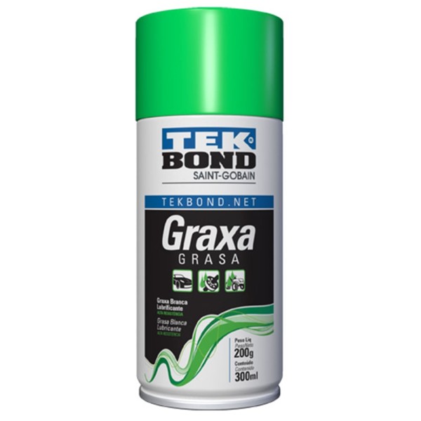 Encontraproduto.com.br - Graxa Branca Spray Tekbond 300ml