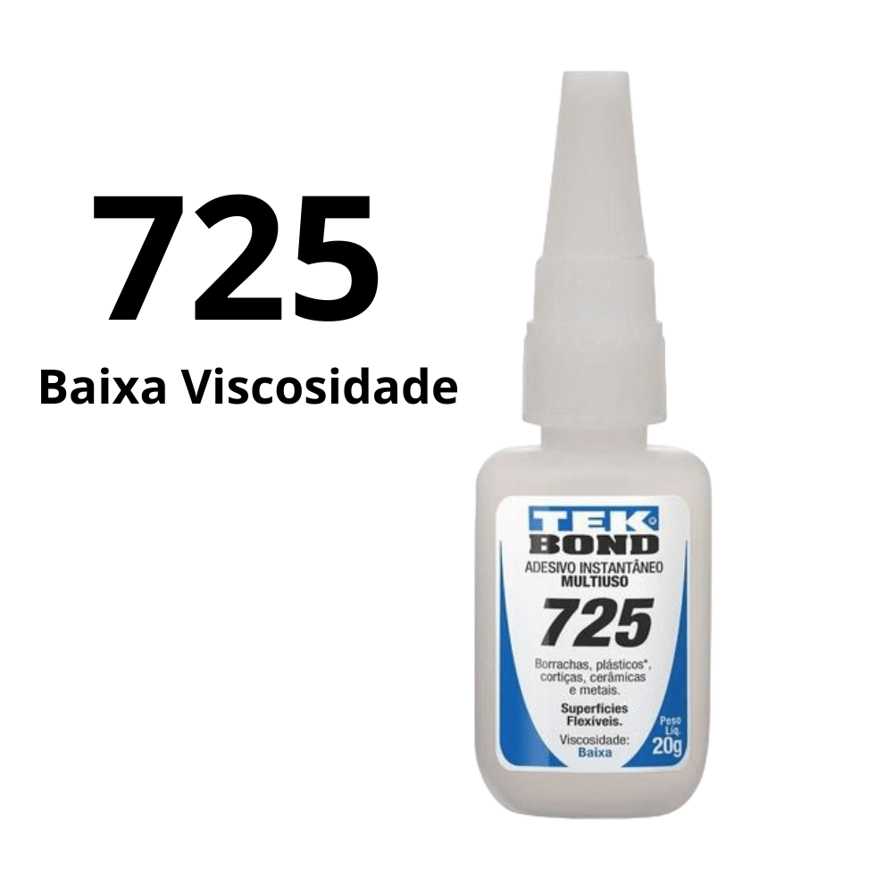 Encontraproduto.com.br - Tekbond Cola Instantânea Tekbond 725 20g Super Bonder 10 Und