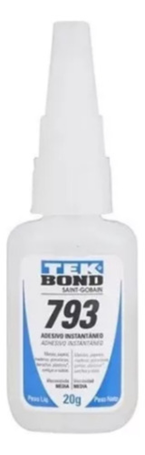 Cola Instantânea Tekbond Cartela com 12x2g