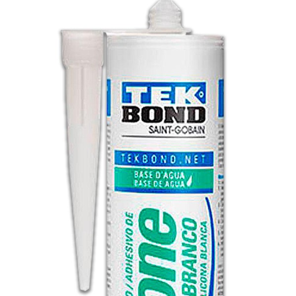 Encontraproduto.com.br - Adesivo de Silicone a Base DÁgua 305g Tekbond