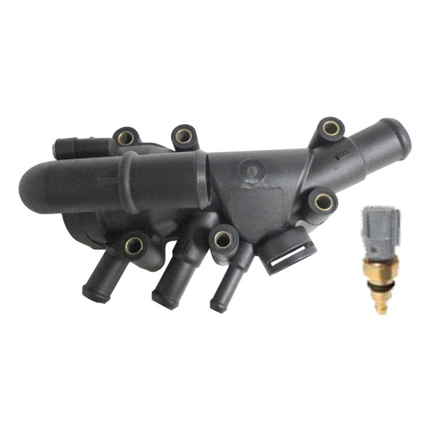Encontraproduto.com.br - Valvula Termostatica Fiesta 1.0 1.6 2003 Zetec Rocam Comple