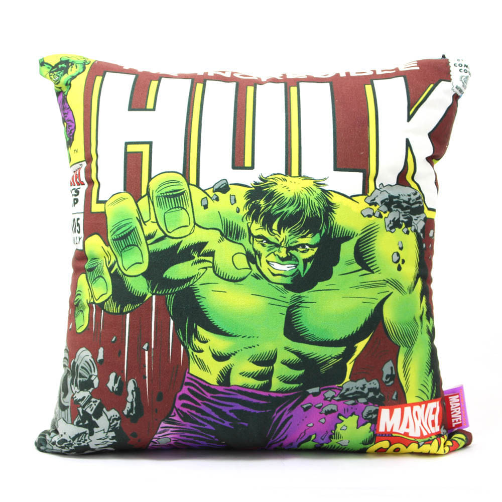 Almofada 40x40 Hulk Ação - Marvel