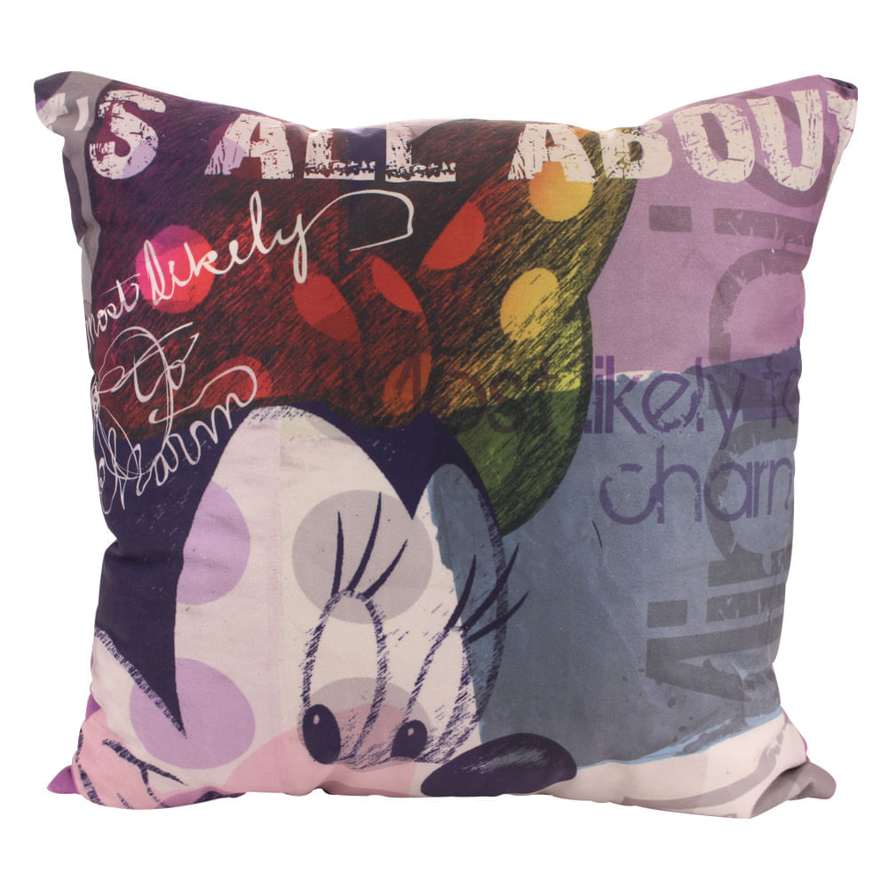 Almofada 40X40 Minnie Chamosa - Disney