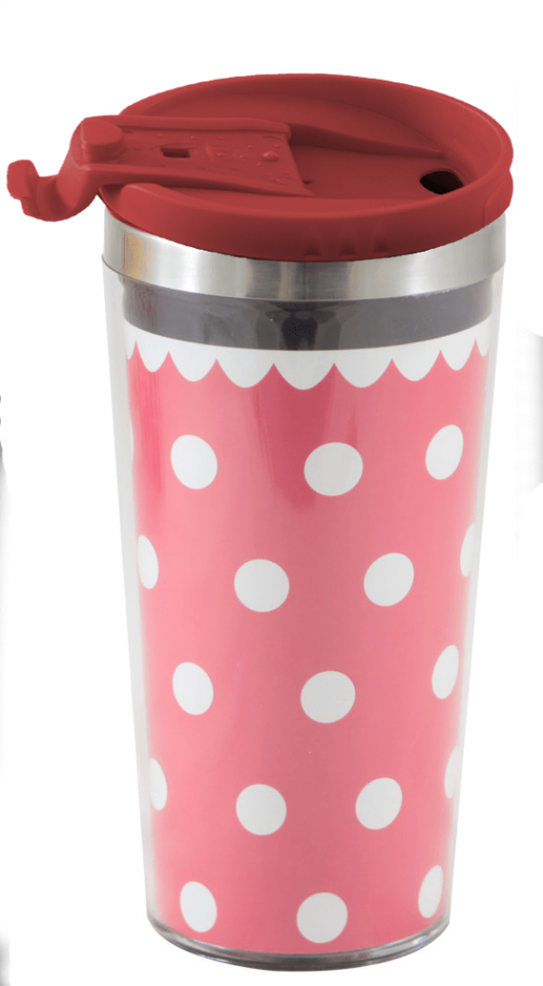 Encontraproduto.com.br - Copo Viagem Minnie Mouse com Glitter