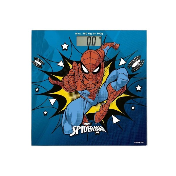 Encontraproduto.com.br - Balança Digital Homem Aranha Marvel Multilaser Saúde - HC097