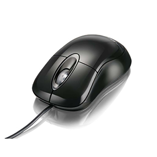 Encontraproduto.com.br - Mouse Basic Preto PS2 - MO013
