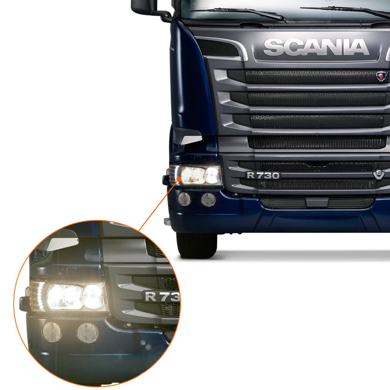 Encontraproduto.com.br - Lâmpada Halógena Transparente H1 3200K 70W 24V Luz Amarelada Aplicação Farol Caminhão