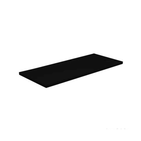 Encontraproduto.com.br - Prateleira Preta com Suporte 25X60cm Concept Prat-K