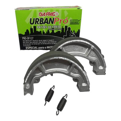 Encontraproduto.com.br - Patim / Sapata Freio Moto Urban Pro - Diafrag - PRODF127