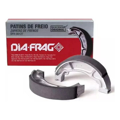 Encontraproduto.com.br - Patim Lona Freio Dia-Frag Honda CB 300R 2010-2013 DFH-00127
